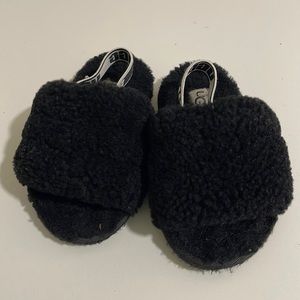 UGG fluff yeah toddler slipper size 7